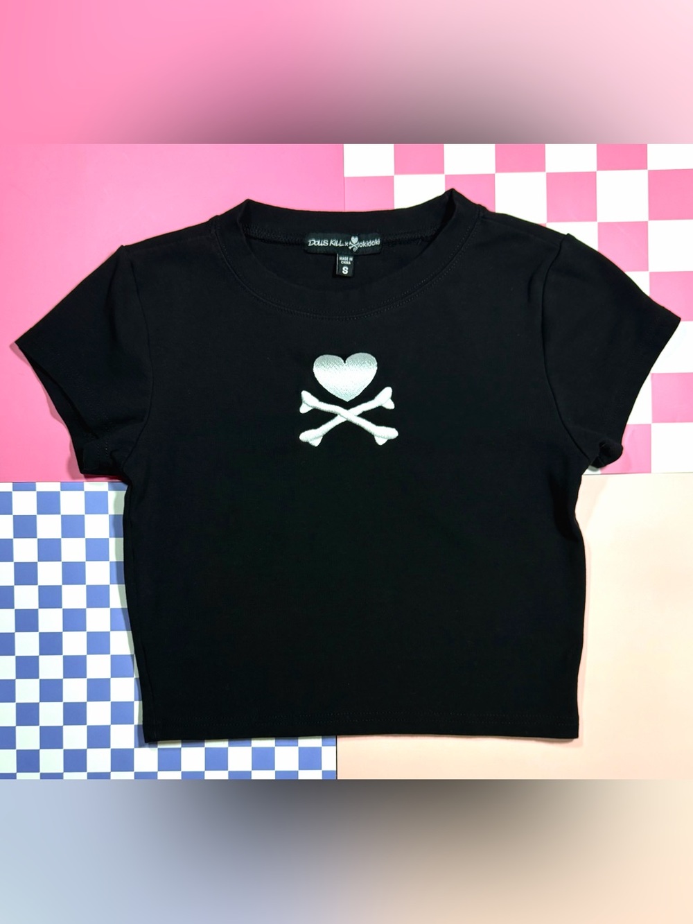 Dolls Kill x Tokidoki Black Baby Tee
